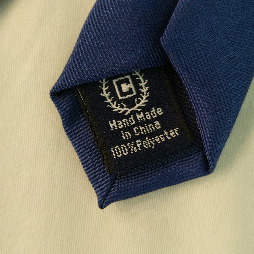 Chaps Boys Classic Navy Blue Tie